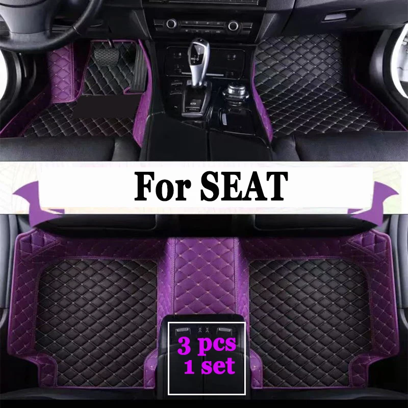 Car Floor Mats For SEAT Ateca Arona ibiza Leon Toledo Leon ST CUPRA Alhambra Exeo Car Accessories 2022 2023