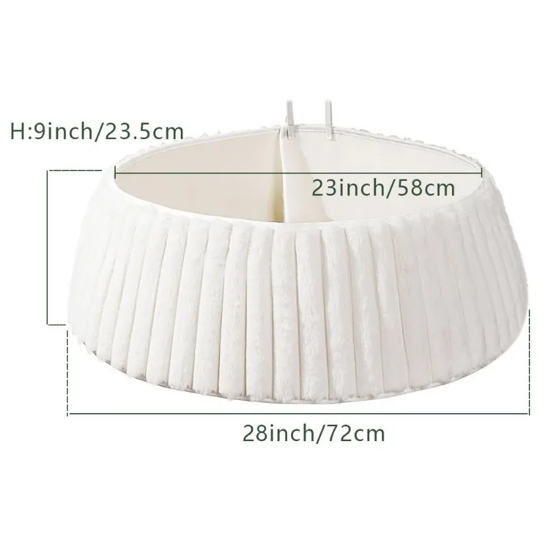 

【ПРЕС-ПРОП!】Белая юбка для рождественской елки, веселый рождественский декор, подарок на рождественскую елку, с Новым годом