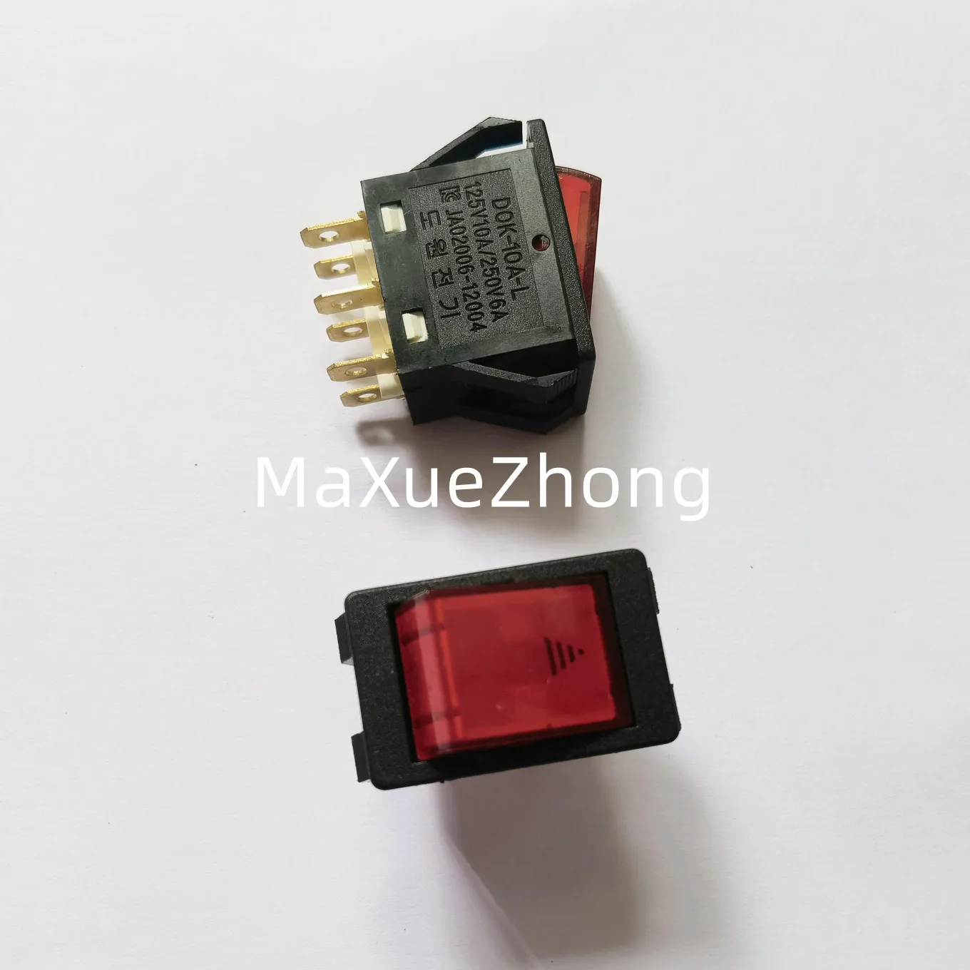 Original New 100% WOK-10A-L DOK-10A molding machine rocker switch with light button switch