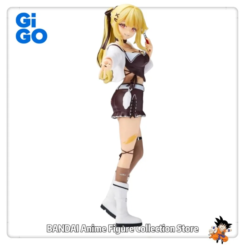 

In Stock Original GIGO Buspop! Scale Figure Play with Paint Kaminari Qpi Model Decoration Gift Toys Collection Height 20 Cm