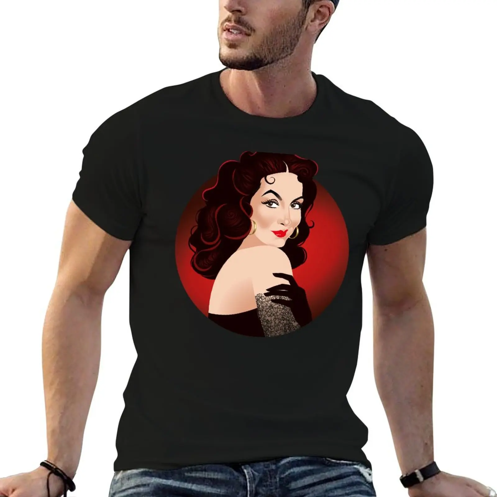 

La Doa T-Shirt funny t shirts man t shirt man plain T-Shirt