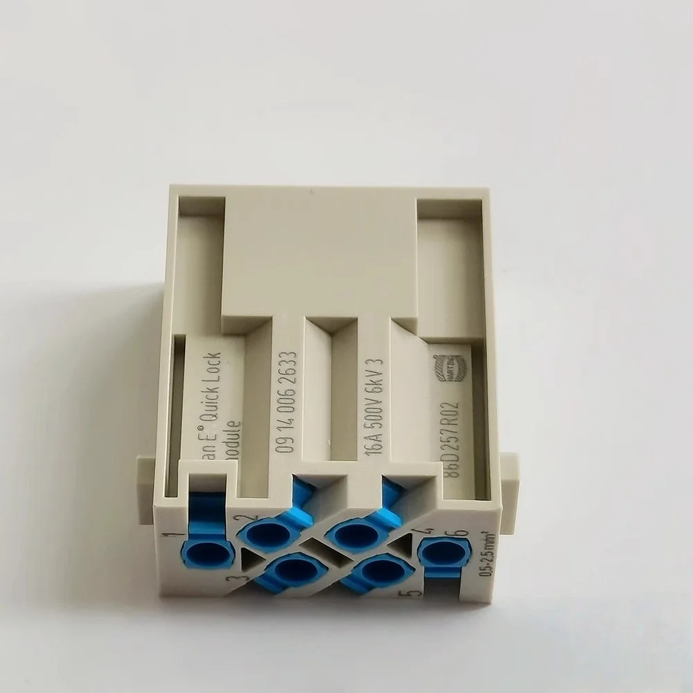 Harting Brand New Original Genuine Connector 09140062633 Han E Quick-Lock Module Male