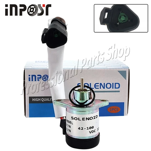 Solenoide de apagado de parada de combustible 42-100 para Thermo King 42-0100 42-100 41-9100 12V