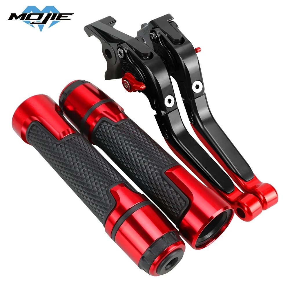 

FOR HONDA NC750X NC750 X 2016-2023 Motorcycle Folding Extendable Adjustable Brake Clutch Levers Handlebar Hand Grips Ends