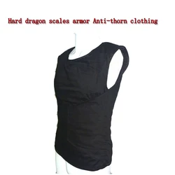 Self-Defense Anti-Stab Vests Hard Dragon Scales Armor Anti-Thorn Clothing Fit Lightweight Invisible Body Protection Anti-Cut Top