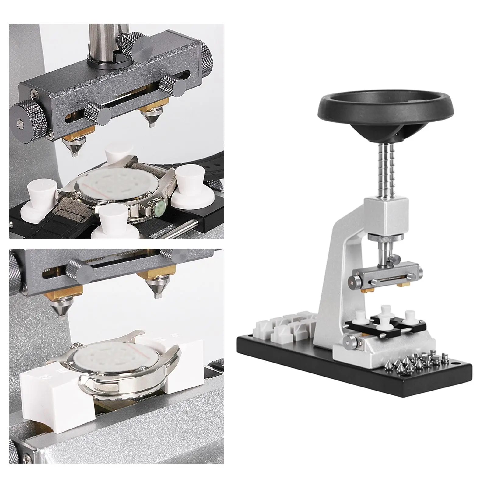 Watch Case Back Opener and Closer Set Adjustable Watch Tools for Fixing and Maintaining Waterproof Cases