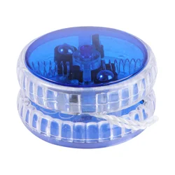 LED Yoyo luz para iniciantes, Yoyo brilho, luminoso, durável, crianças, crianças, azul, 1pc