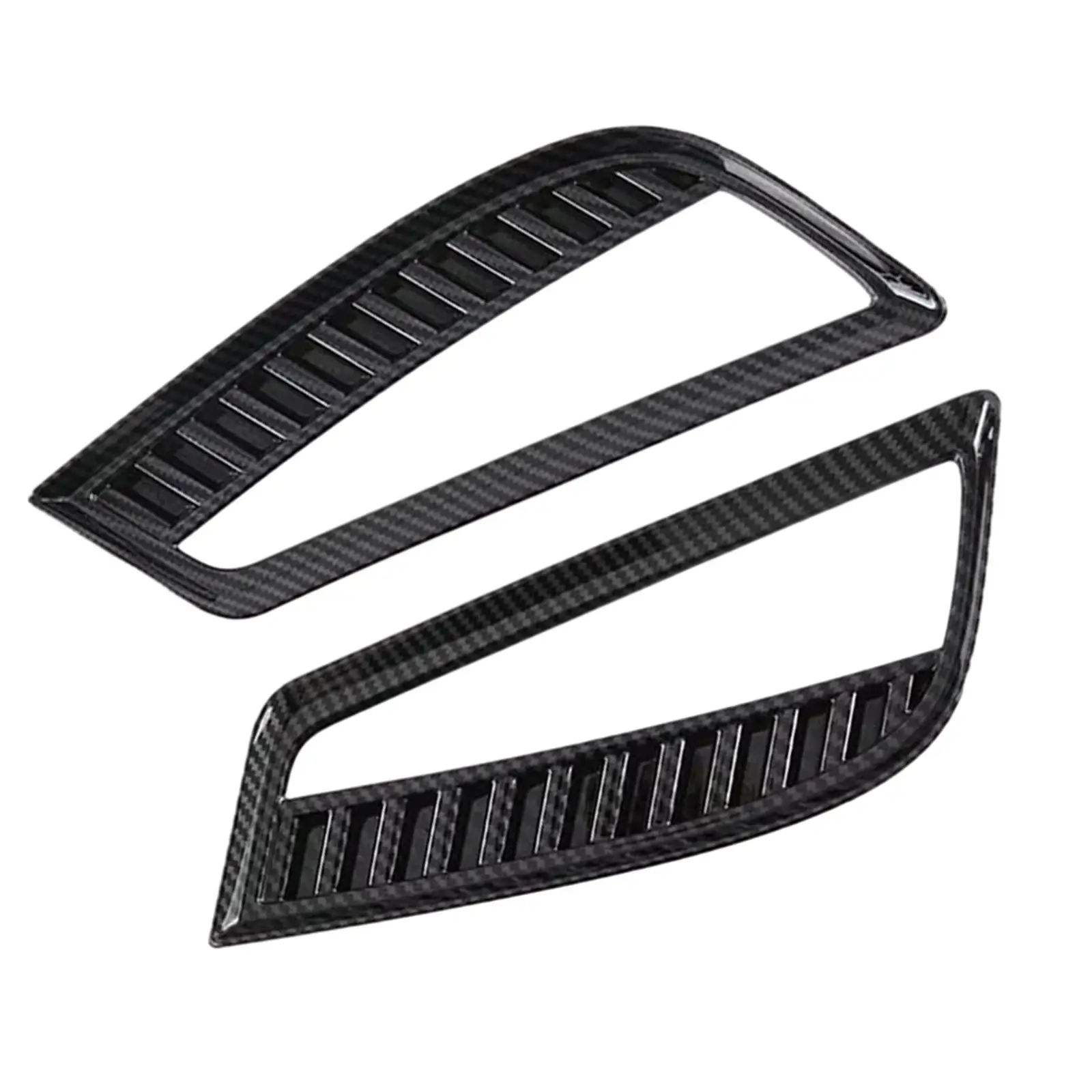 

2 Pieces Rear Fog Light Cover Bezel Frame High Quality Replace for Byd Dolphin