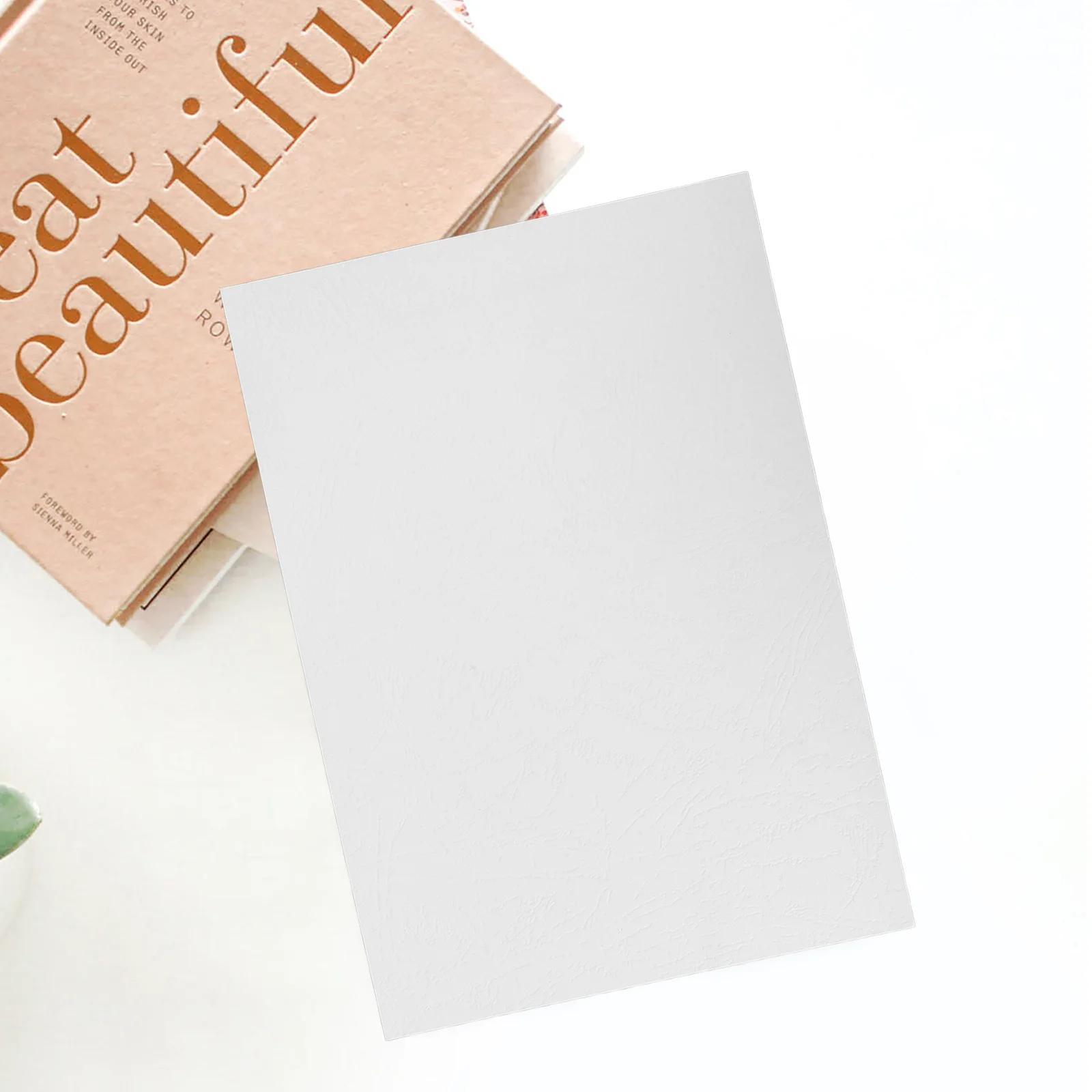 مجموعة A4 من أغطية ربط المستندات الورقية لرسائل الأعمال المدرسية المكتبية وإكسسوارات مجلد الحرف اليدوية #5