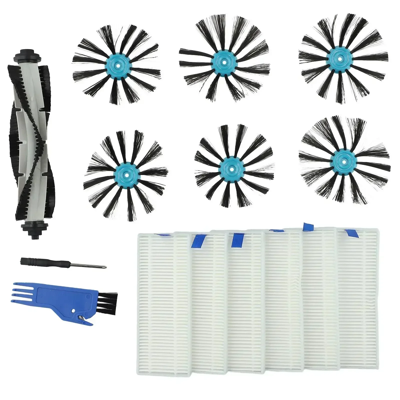 1 Set Main Brush Side Brush Filters For Bissell Hard Floor Expert Wet Dry 3115 Robot Vacuum Accessories Parts