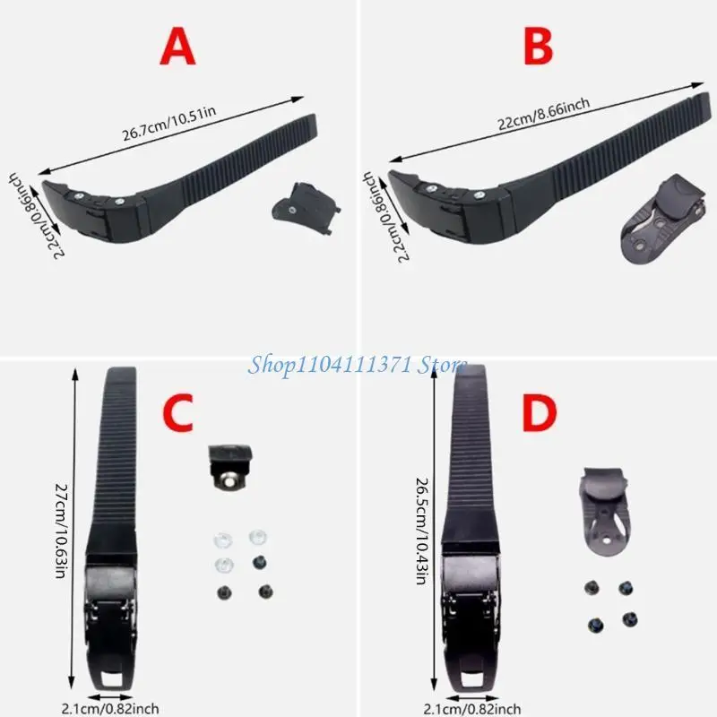 P9FC en línea Patinaje skate Panado en línea Zapatillas patinaje en línea Correa skate Correa hebilla con tuerca