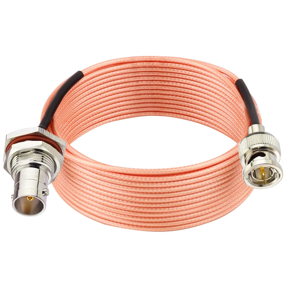BNC Male to BNC Male Female Plug Jack Connector Adapter RG179 Cable 75 Ohm  for Video Camera SDI Camcorder HD-SDI/3G-SDI/4K/8K