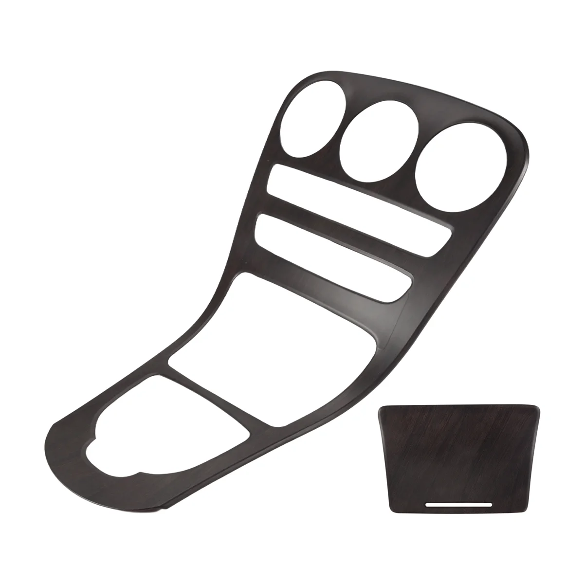 

RA-Oak деревянная крышка центральной панели управления автомобиля, декоративная рамка для Mercedes Benz C Class W205 GLC-Class X253