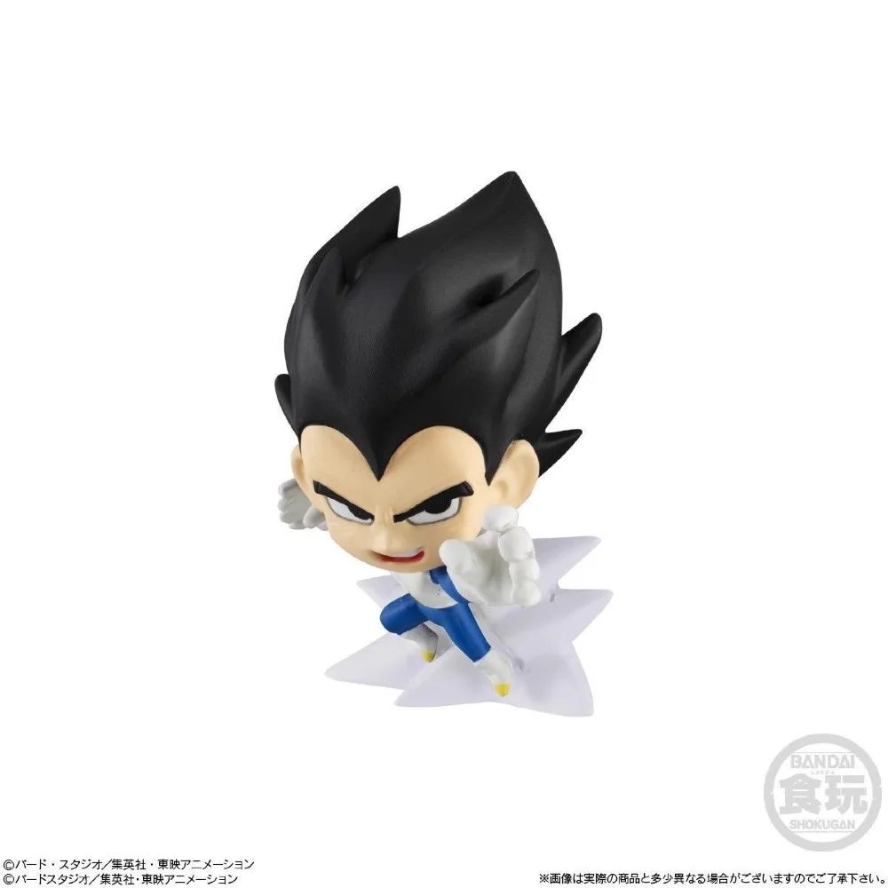 Bandai Originele Echte Dragon Ball Anime Figuur Super Warrior Pop 8Son Goku Vegeta Action Figure Speelgoed voor Kinderen Geschenken Model