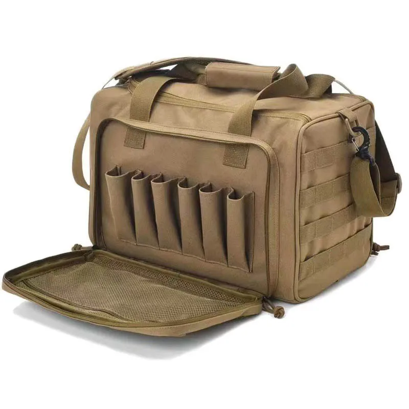 New Large-Capacity Camouflage Outdoor Cycling Camping Waterproof Multi-Functional Portable Sundries Storage Bag Shoulder Bag