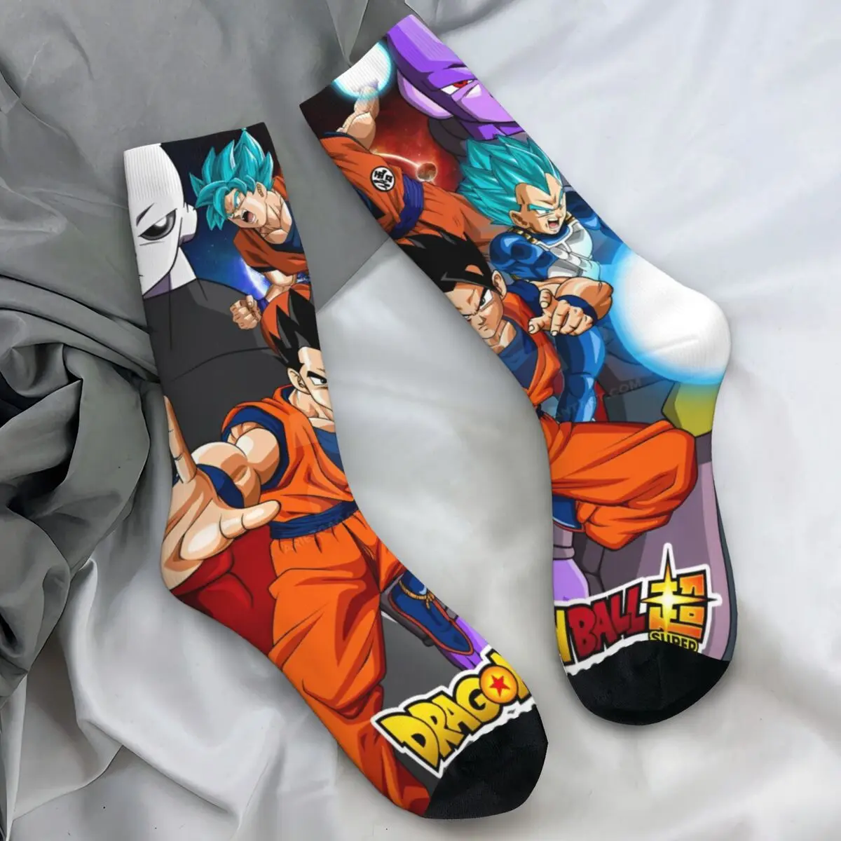 Anime D-Dragons B-Balls Socks Leisure Stockings Couple Warm Soft Skateboard Socks Autumn Graphic Anti Bacterial Socks