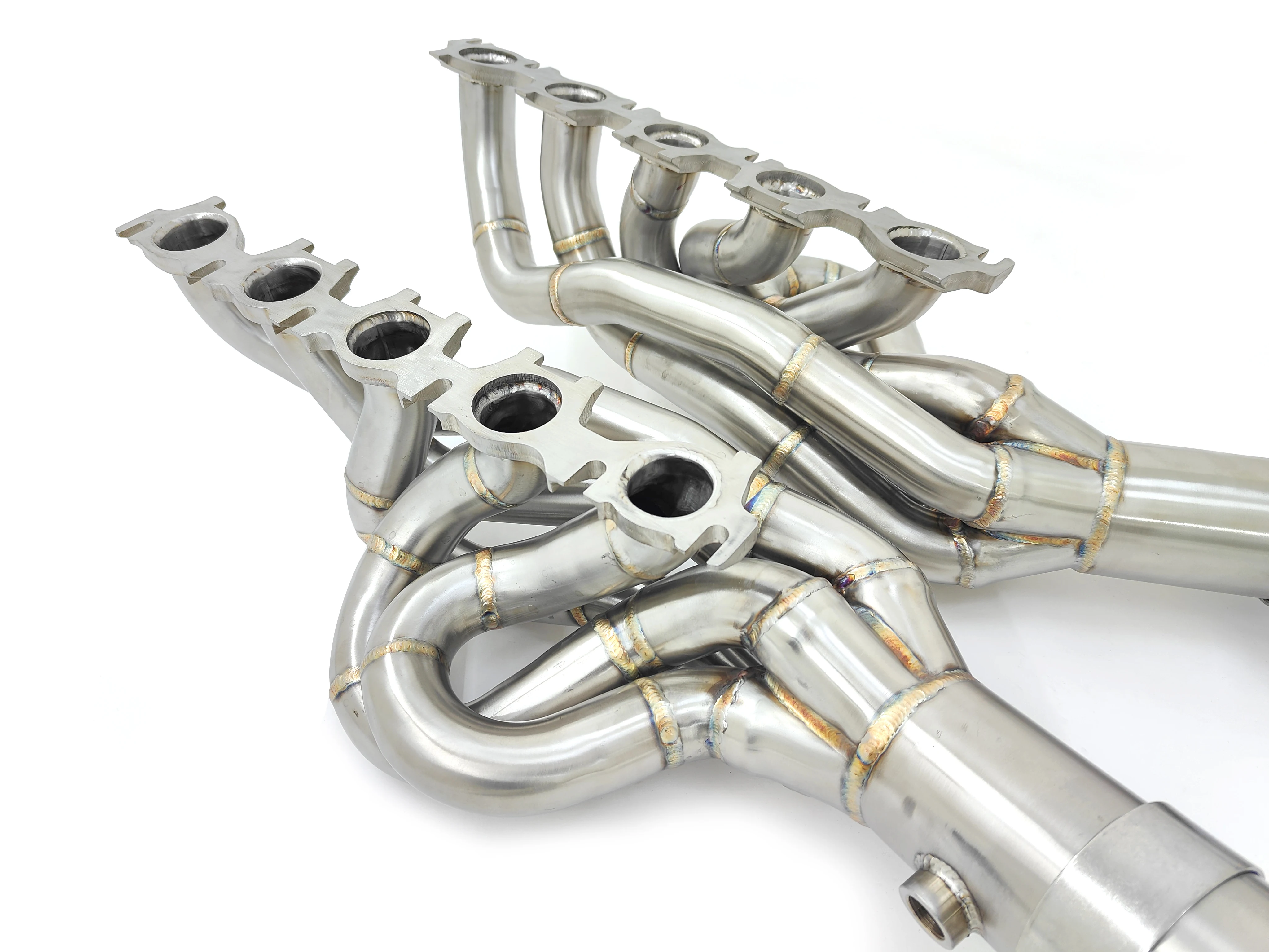 High Performance Stainless Steel Car Accessories Car Exhaust System Fit for Audi R8 V10 5.2L Manifold Header Exhaust Pipes