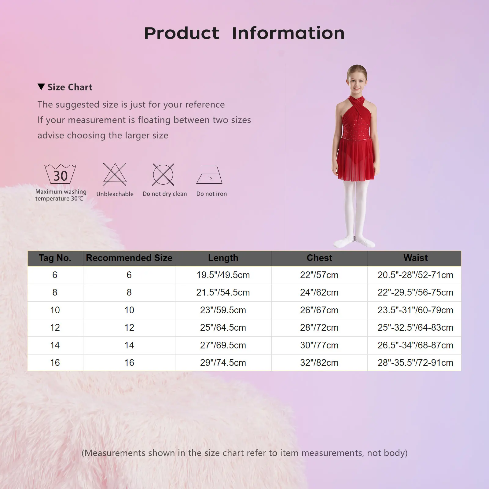 Kids Girl ginnastica body Dress Glittery strass Backless Ballet Tutu Ballroom Figure Ice Skating Dress Dancewear Costume