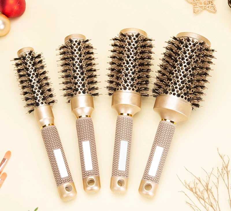 Professional Hairdressing Brushes Salon Curling Roll Comb Set Hair For Womens Hair Supplies Barbershop Accessories 4sizes