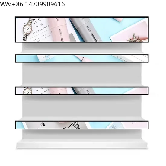 Custom Weatherproof Outdoor LED DisplayIndoor Front Services IP40 Strip Screen Display For Exhibition