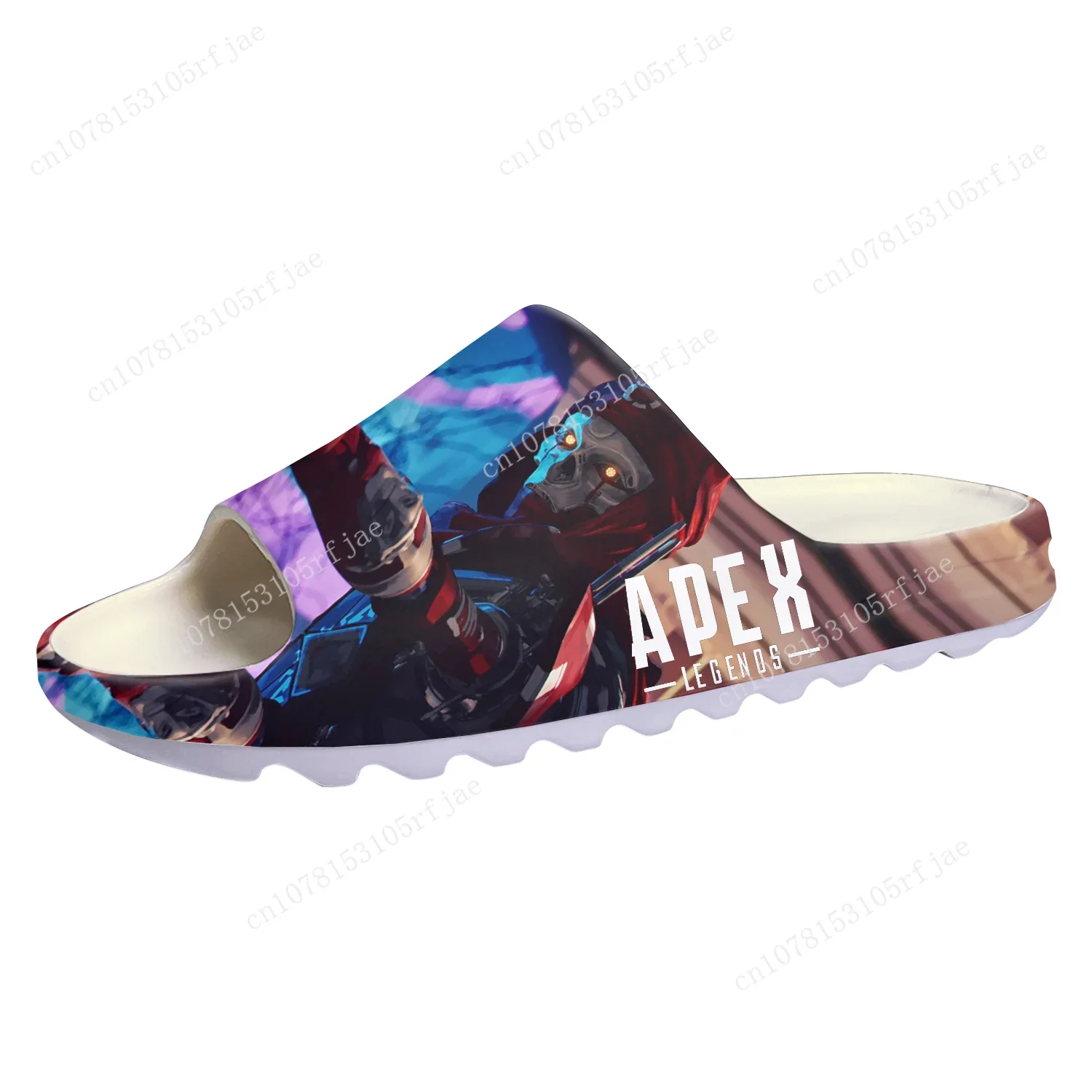 

Cartoon Game Apex Legends Revenant Soft Sole Sllipers Mens Womens Teenager Home Clogs Fashion Custom Water Shoes on Shit Sandals