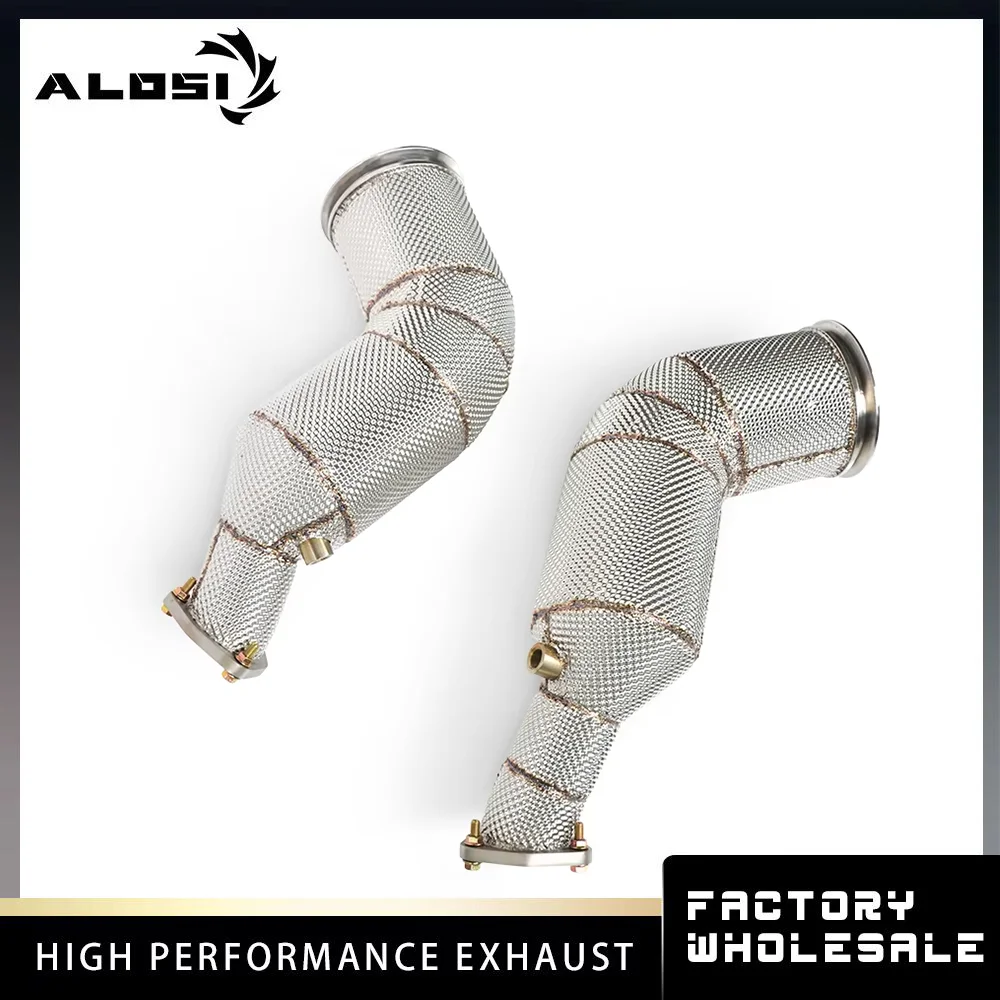 Exhaust Down Pipe For Lamborghini URUS 4.0T 2022-2023 High Performance Exhaust Modification Perfect Installation
