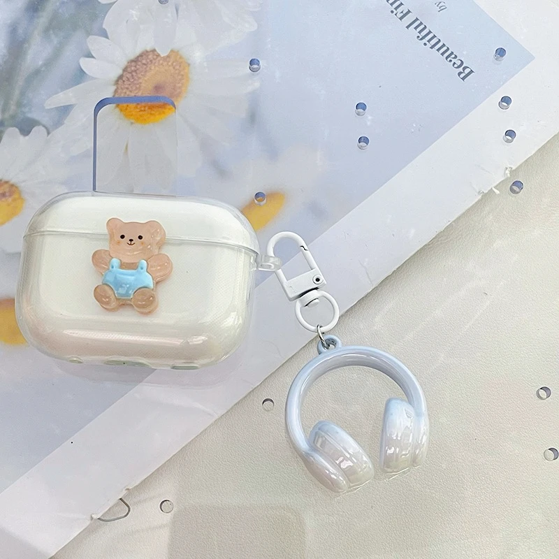 Para Huawei FreeArc Case bonito Silicone Transparente Capa de fone de ouvido para Huawei Free Arc Case