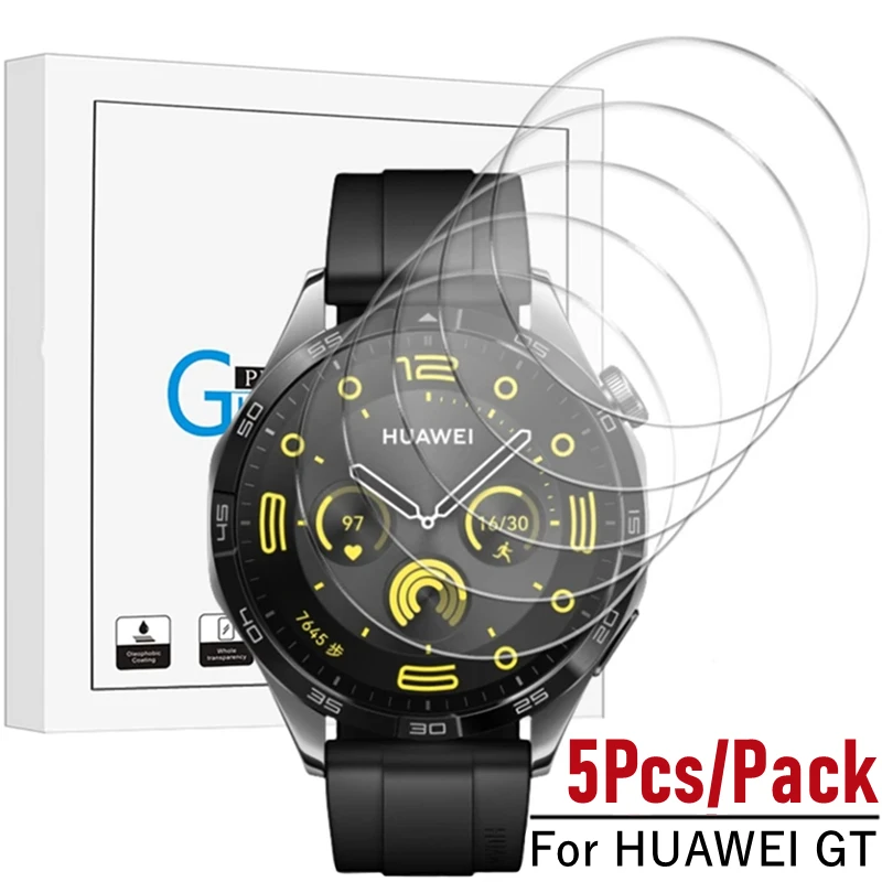 Screen Protector For Huawei Watch GT 4 3 GT2 Pro Runner CYBER 41/42/46MM Smartwatch Glass Protective Film For Huawei GT4 GT3 SE