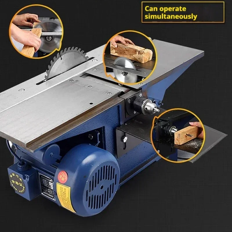 Woodworking Electric Planer Chainsaw Table Saw Woodworking Planer  Three-in-one Planer/220v