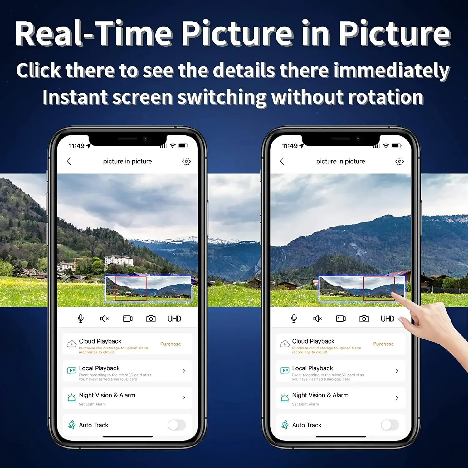 

Cctv Surveillance High Definition 8mp Outdoor Ip Security Camera With Zoom 20X Optical 100m Ir Distance Full Color Night Vision