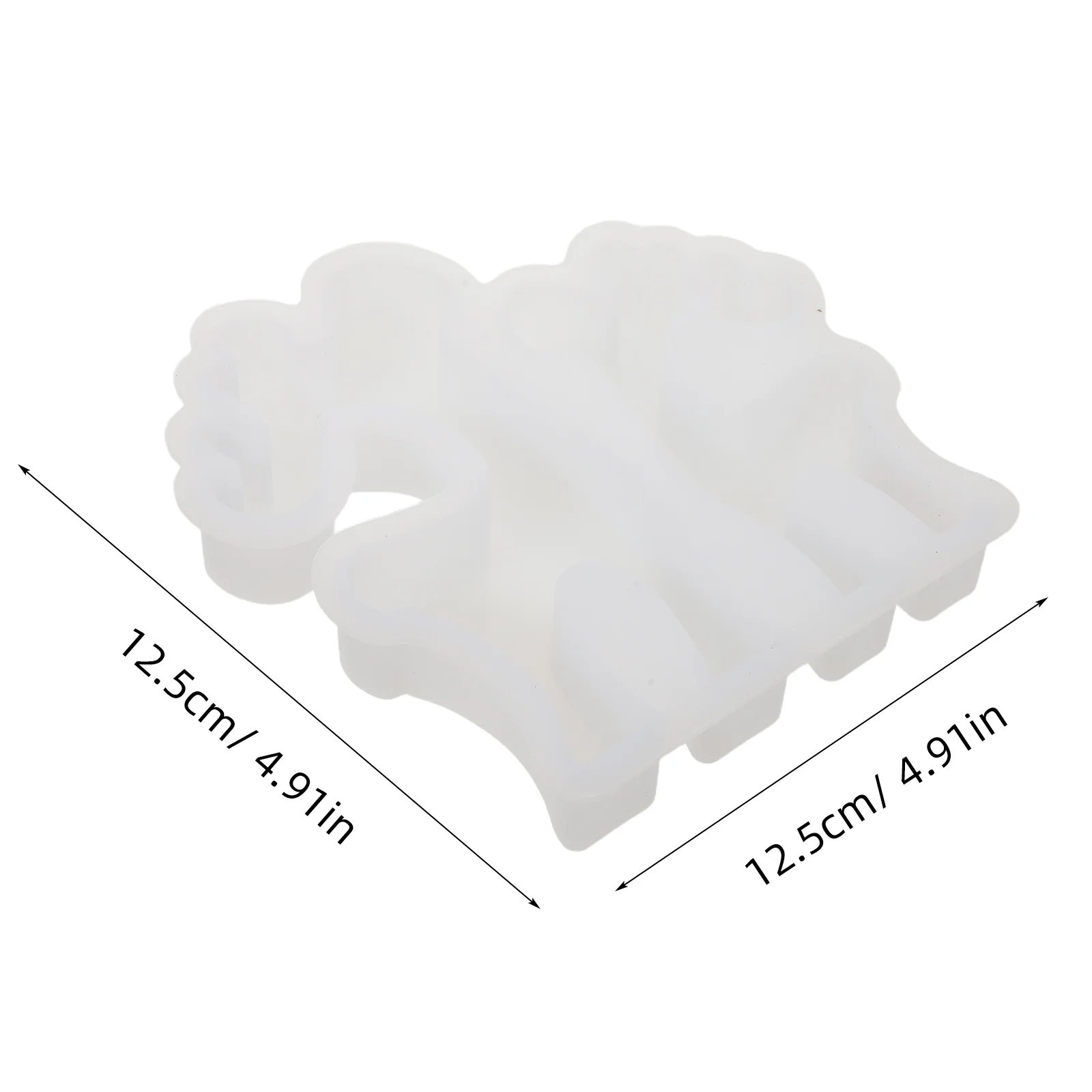 عيد الميلاد الغزلان قالب من السيليكون 2-كهف الأيائل شكل راتنجات الايبوكسي DIY بها بنفسك الحرفية ديكور المنزل عيد الميلاد زخرفة صنع قالب الرنة