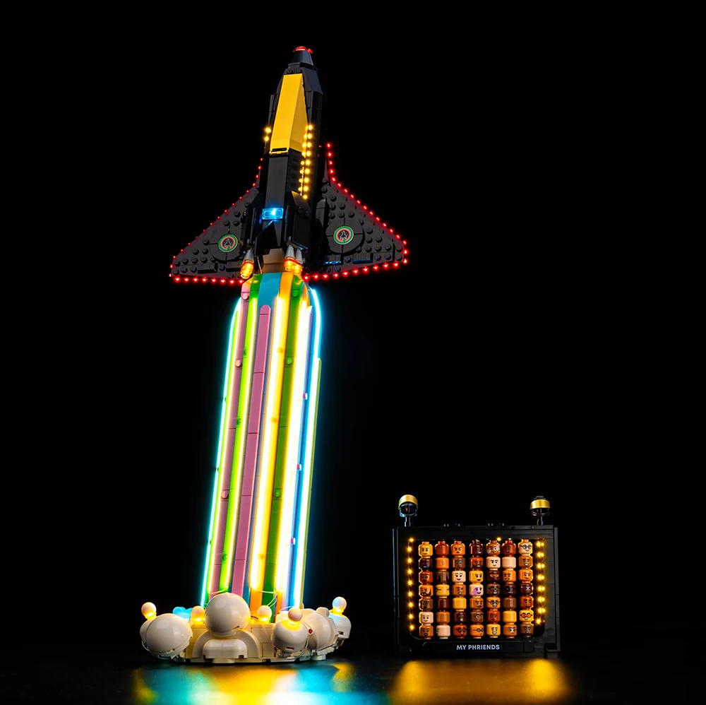 

Lighting Set For LEGO Pharrell Willams RC Version Not Include Building Block (Only Led Light Kit)