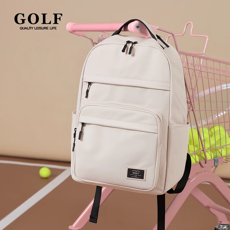 GOLF trendy backpack for men and women, suitable for casual sports, large capacity computer backpack, racket storage, Travel bag