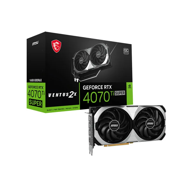 

New Product GeForce RTX 4070ti Super 16G Ventus 2x OC Game Graphics Card