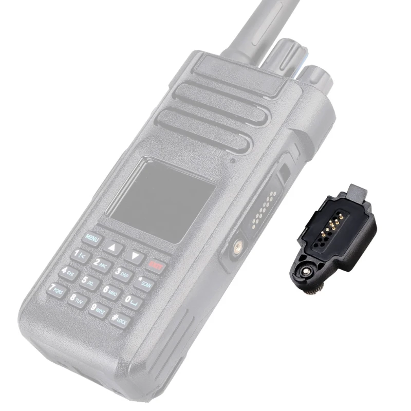 Walkie-Talkie Adapter audio zamiennik do GP328Plus Retevis RT29 RT48 RT82 Ailunce HD1 2 Pin zestaw słuchawkowy Port dropshipping