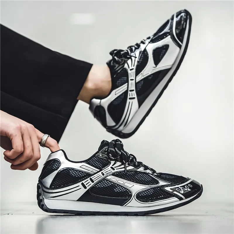 2024 New Fashion Spring Men Shoes Sneakers Mesh Men\'s Sports Shoes Casual Brand Luxury Shoes Fashion Running Walking Shoes