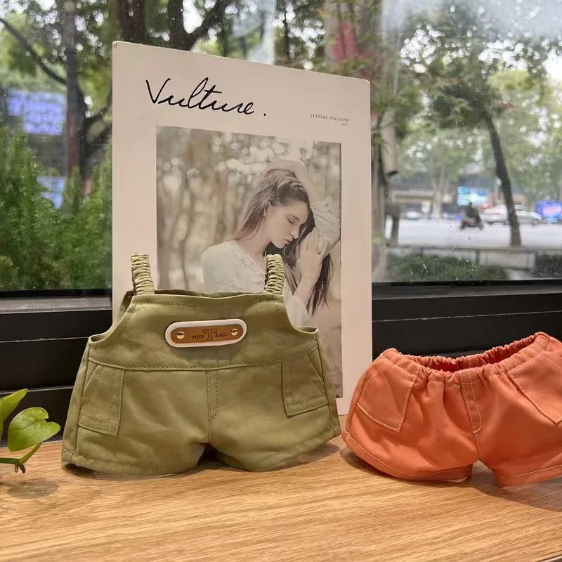 สําหรับ 38 ซม.LABUBU ตุ๊กตาไวนิลตุ๊กตา mokoko เสื้อลําลองกางเกงชุด Hoodies ตุ๊กตาอุปกรณ์เสริมน่ารักตกแต่งเสื้อผ้าเล็กๆ