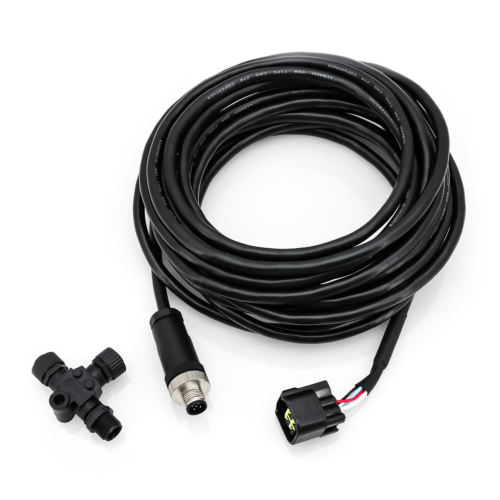 Engine Interface Cable Waterproof Connector NMEA2000 Network Plastic Joint Ship Shielded Power Cord Fit for HONDA Outboard Motor