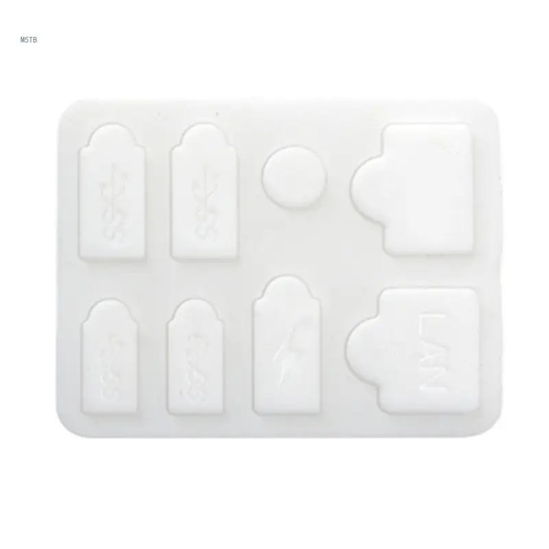 8 in 1 Dustproof Silicone Plug Protective Hole Cover for P5 Game Console Dropship