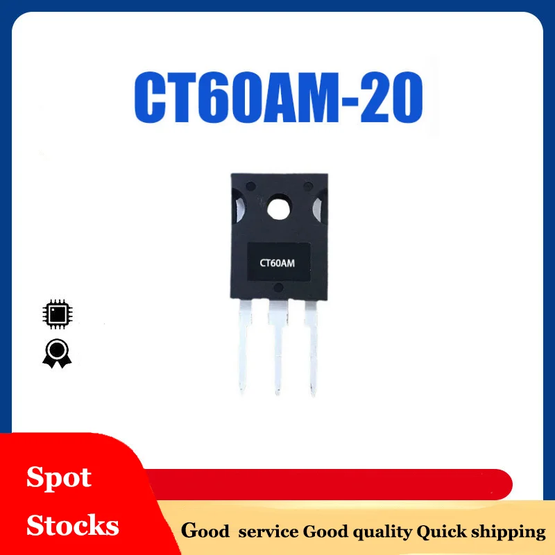 

5PCS CT60AM-20 TO-3PL 60A 1000V ，IGBT Transistor