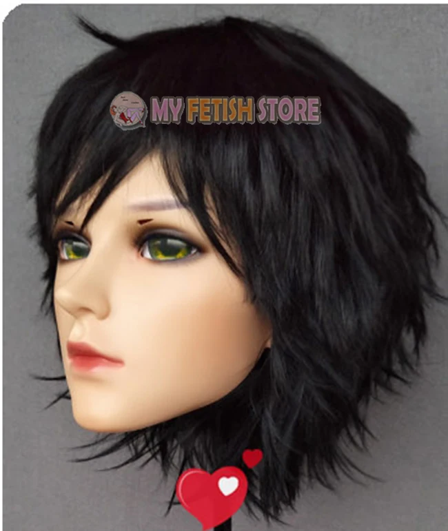 (Yao-03) เด็ก/ชาย/Man เรซิ่นครึ่งหัว Kigurumi Crossdress คอสเพลย์ญี่ปุ่นบทบาทอะนิเมะหน้ากากตาและวิกผม