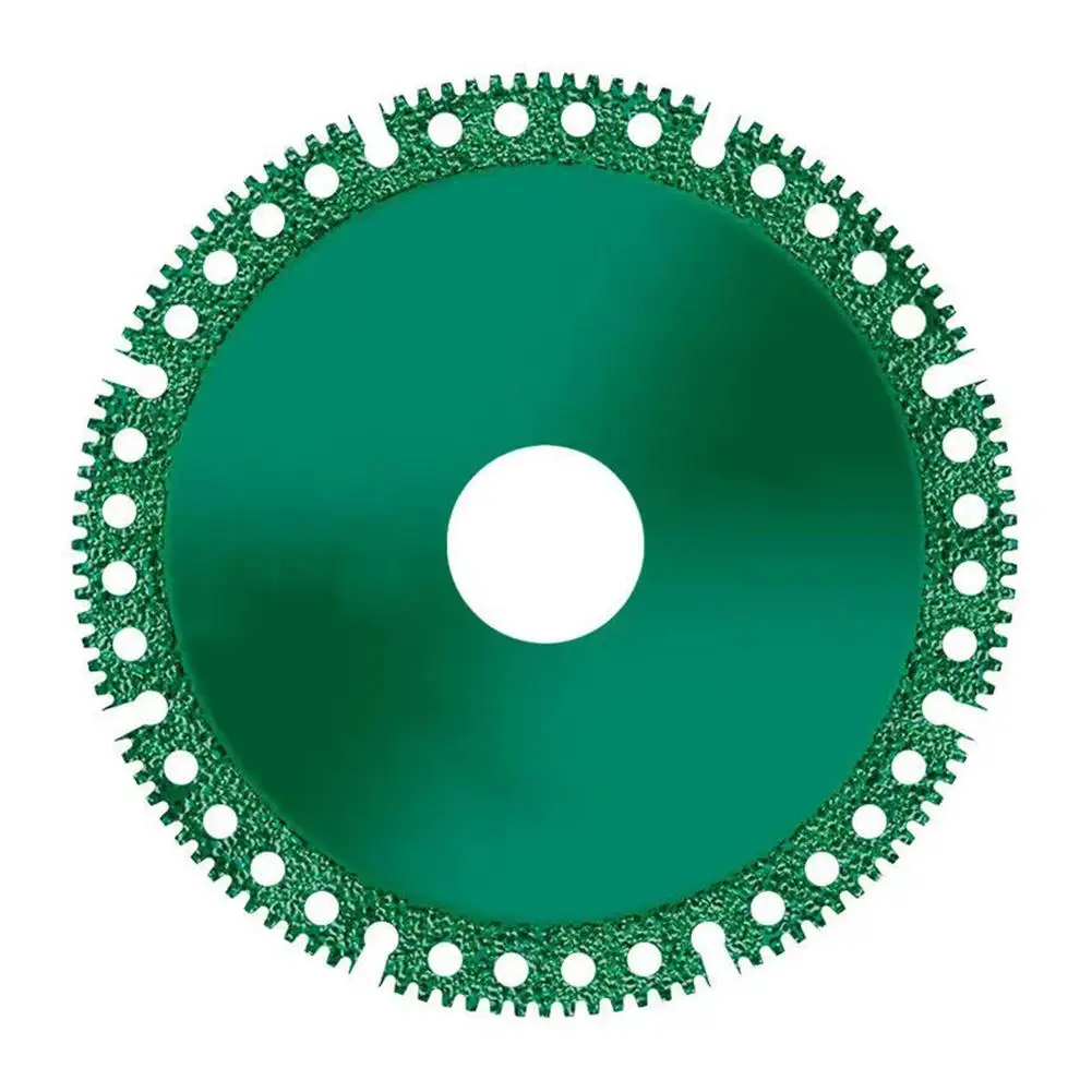 Taglio multifunzionale composito da 4 pollici 1mm di altezza in acciaio al Manganese sega da roccia ultrasottile piastra in ceramica piastrella brasata V8X7