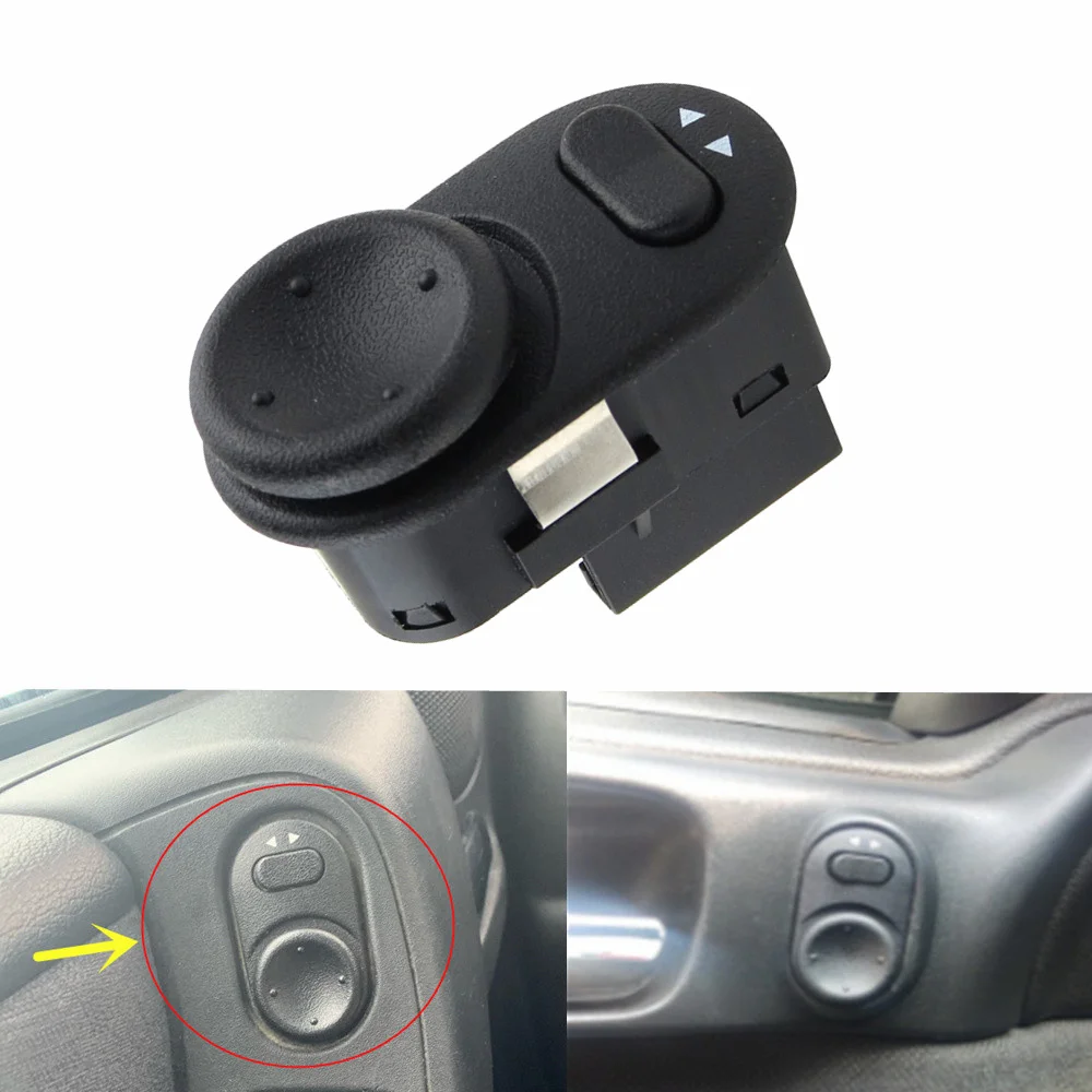 

9226863 для Vauxhall Opel Astra G Zafira A Corsa Vectra Meriva, переключатель бокового зеркала заднего вида, ручка регулировки 9226861 6240487