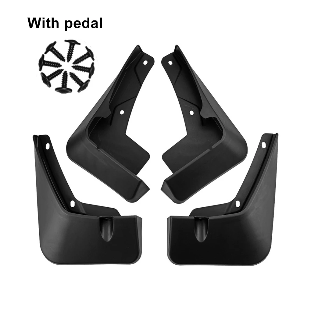 4pcs/set Mud Flaps for Hyun-dai Palisade 19-23 Splash Guards Fender Mudguard For 2019-2023 Palisade Black