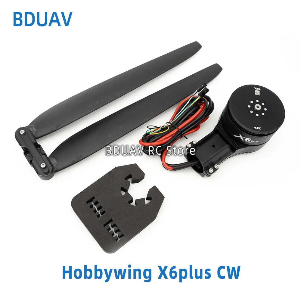 Hobbywing X6 plus Motor Power System Combo with 2480 Propeller 30mm Tube X6plus for Agriculture UAV Drone