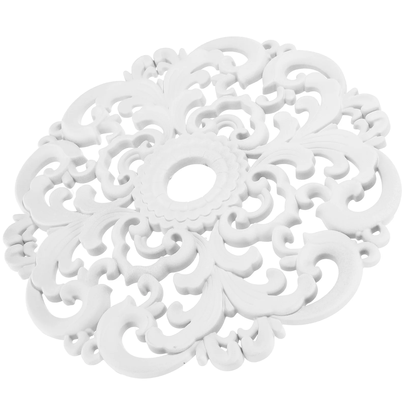 

1pcs Medallion Decorative Lamp Cover European Design For Bedroom Chandelier Canopy Ceiling Decor Ceiling Lamp Medallion