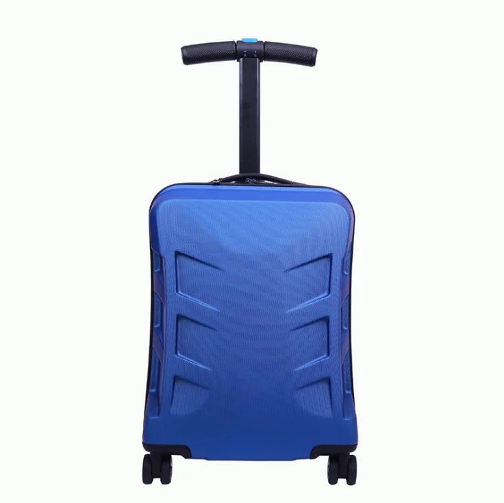 Lazy luggage travel bag Scooter trolley box 20 inch adult folding suitcase boarding student children\'s travel box male female