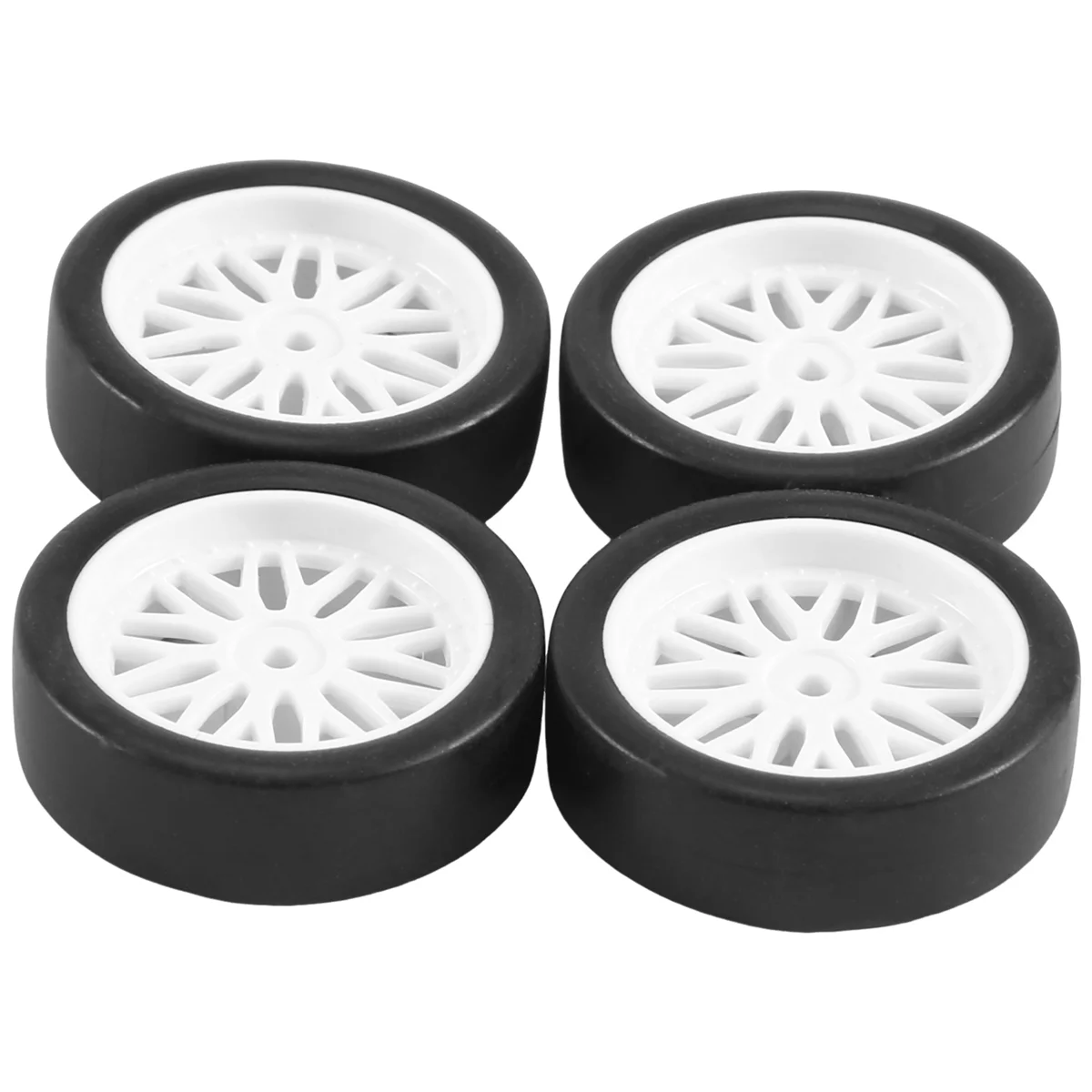 4Pcs RC Drift Tire Wheel Hard Tyre for LDRC LD1801 LD1802 LD1803 A01 A02 A86 A86P RC Car Upgrade Parts Accessories