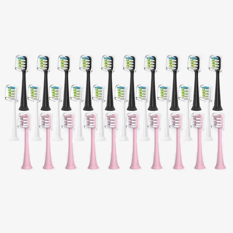 

20Pcs Replaceable Toothbrush Heads Compatible With xiaomi SOOCARE X1 X3 X5 Sonic Electric Tooth Brush Nozzles Vacuum Package