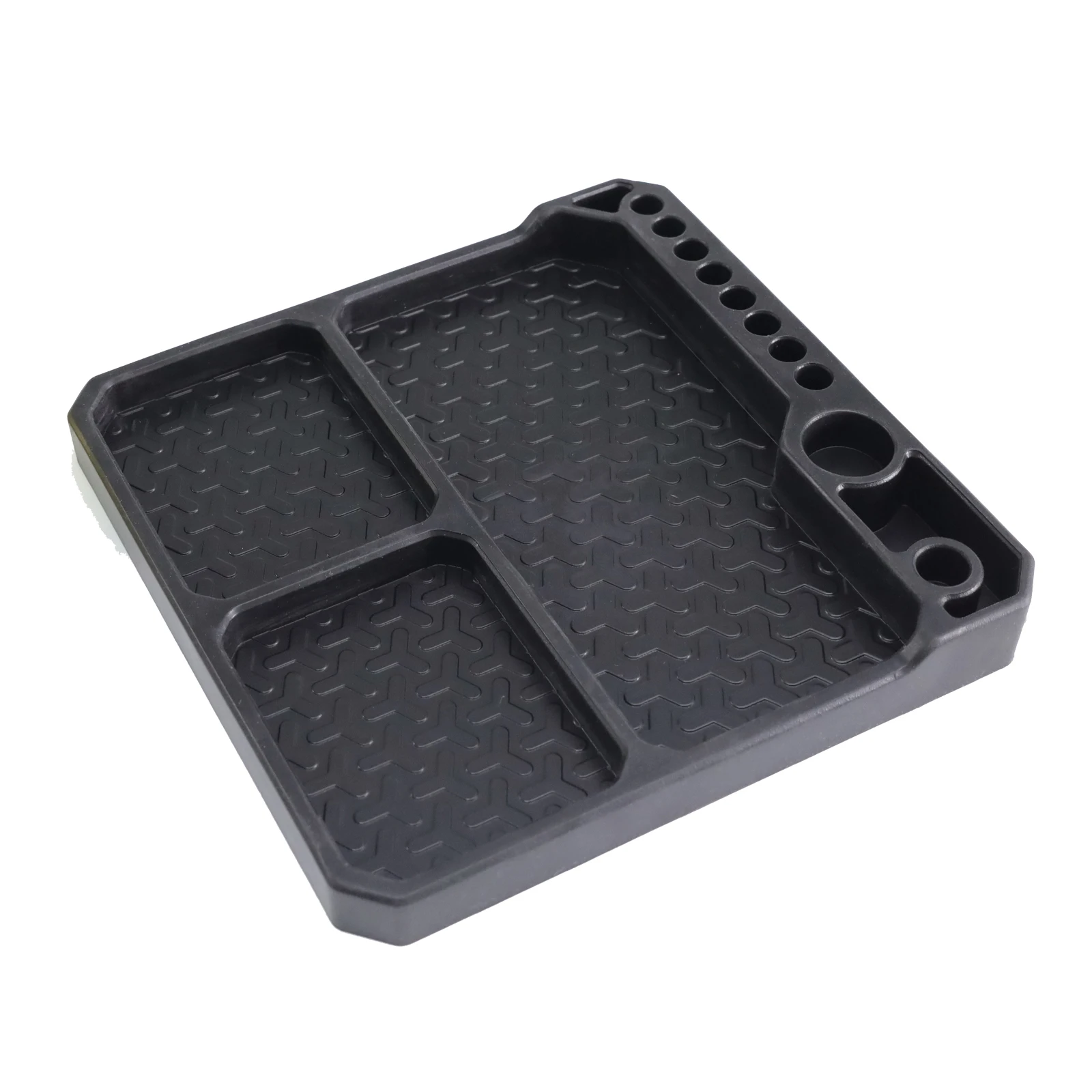 Magnetische Silikon-Schraubenaufbewahrungsschale mit Werkzeugständer 155*155mm für 1/18 1/14 1/10 RC Auto Boot Flugzeug Modellteile